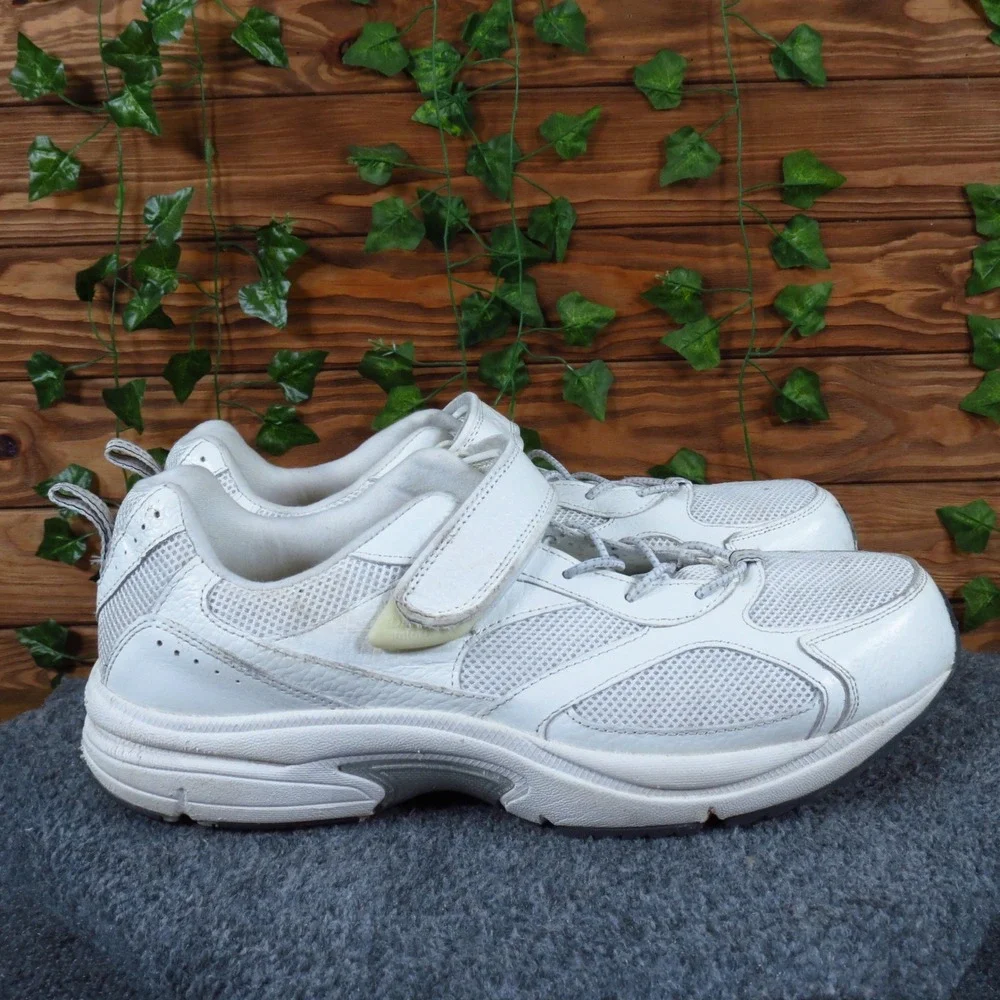 Dr. Comfort Endurance Mens Walking Shoes Size 14M‎ Therapeutic Athletic White